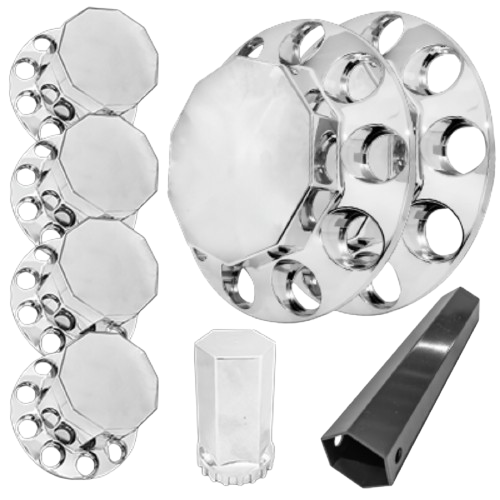 KIT DECAGONAL DE TAPONES DELANTEROS Y