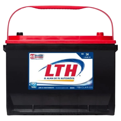 ACUMULADOR DE 17 PLACAS PARA USO AUTOMOTRIZ CON TERMINAL TIPO DOBLE (POSTE Y TORNILLO L…