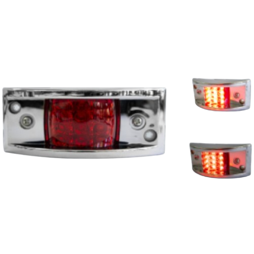 PLAFÓN LED RECTANGULAR ROJO – LUZ ALTA, BAJA Y ESTROBO IOL-LPL-052