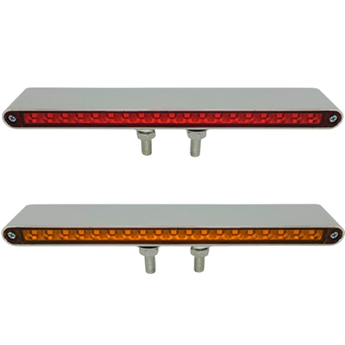 BARRA LED DUAL CON CARCASA CROM MEX CONA