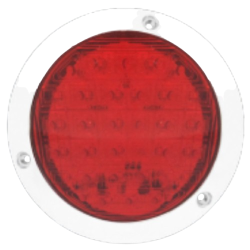 PLAFÓN LED REDONDO ROJO – LUZ ALTA, BAJA Y ESTROBO IOL-LPL-112