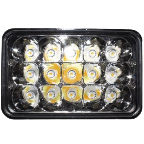 FARO DE LED 4 × 6 15 LEDS CON COLOR BALNCO Y AMBERBAL IOL