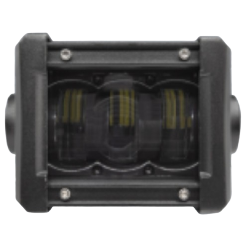 BARRA LED CON LUPA RECTA 3” LUZ BLANCA FIJA