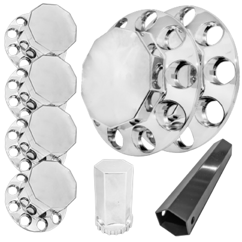 KIT DECAGONAL TRAS CROMADO MEX