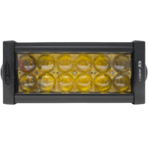 BARRA LED RECTA 7” LUZ AMARILLA FIJA IOL-LBLD-010