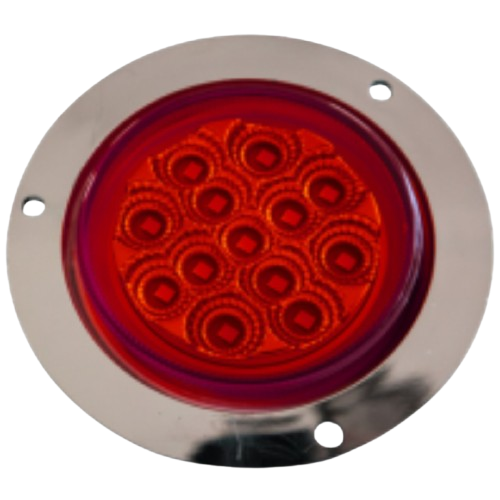 PLAFÓN LED REDONDO ROJO – LUZ ALTA, BAJA Y ESTROBO IOL-LPL-063