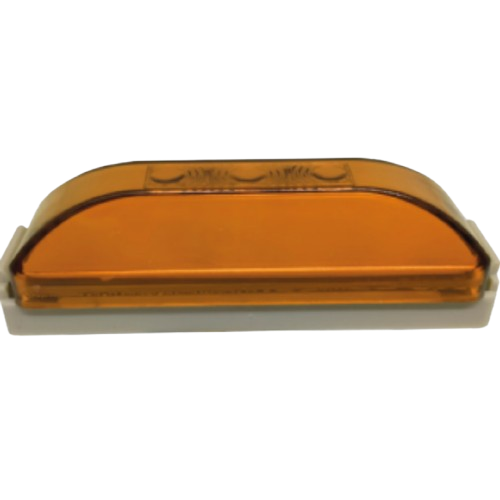 PLAFÓN AMBAR CON ESTROBO 12 - 24 V CONA MEXTRUCK CONA1930EGLOAM